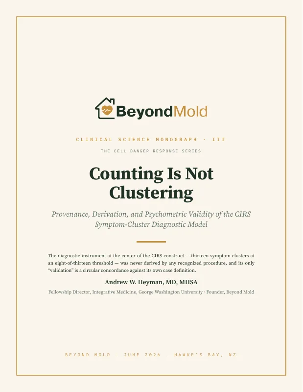 Counting Is Not Clustering